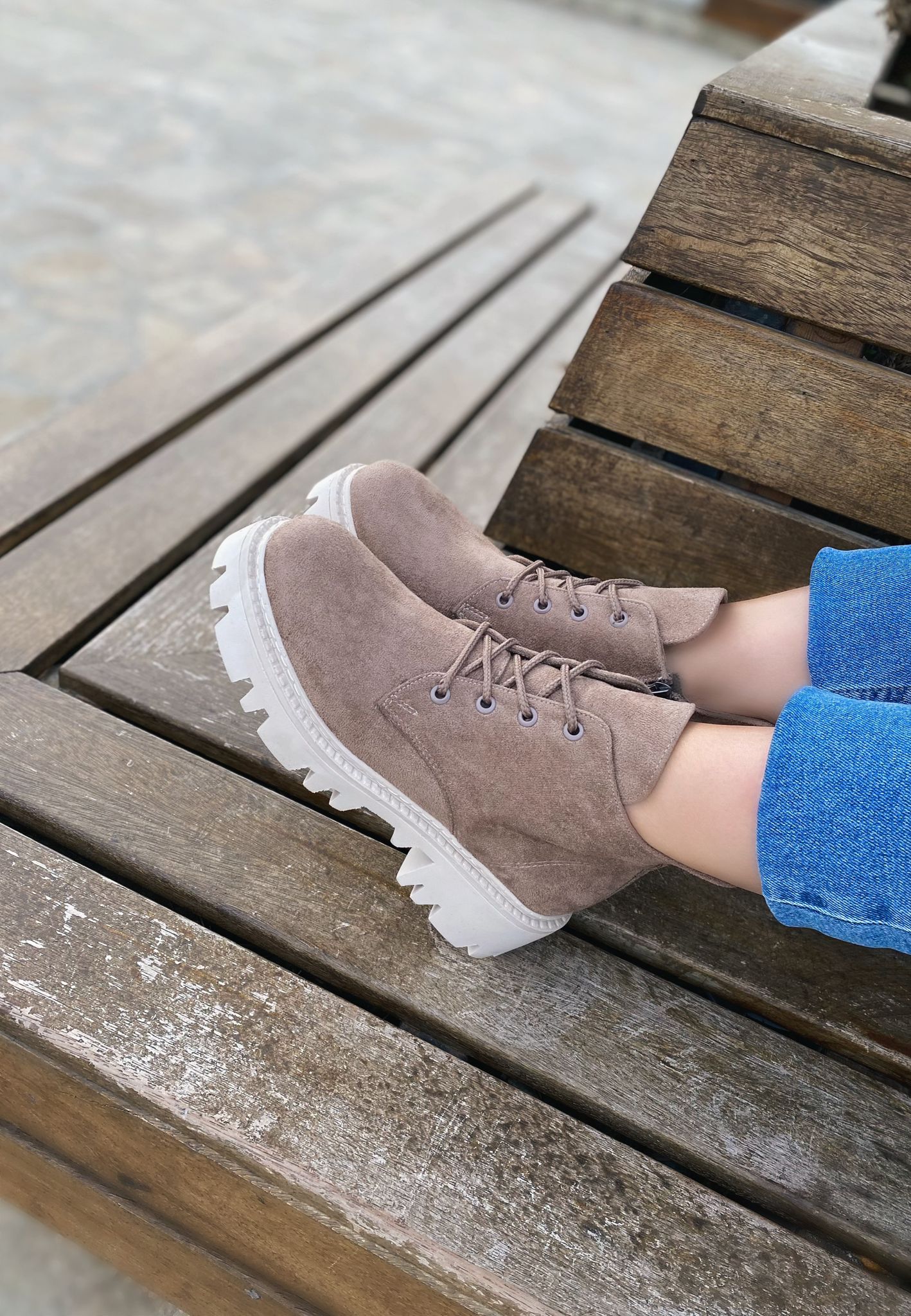 Kışlık Süet Kadın Bot