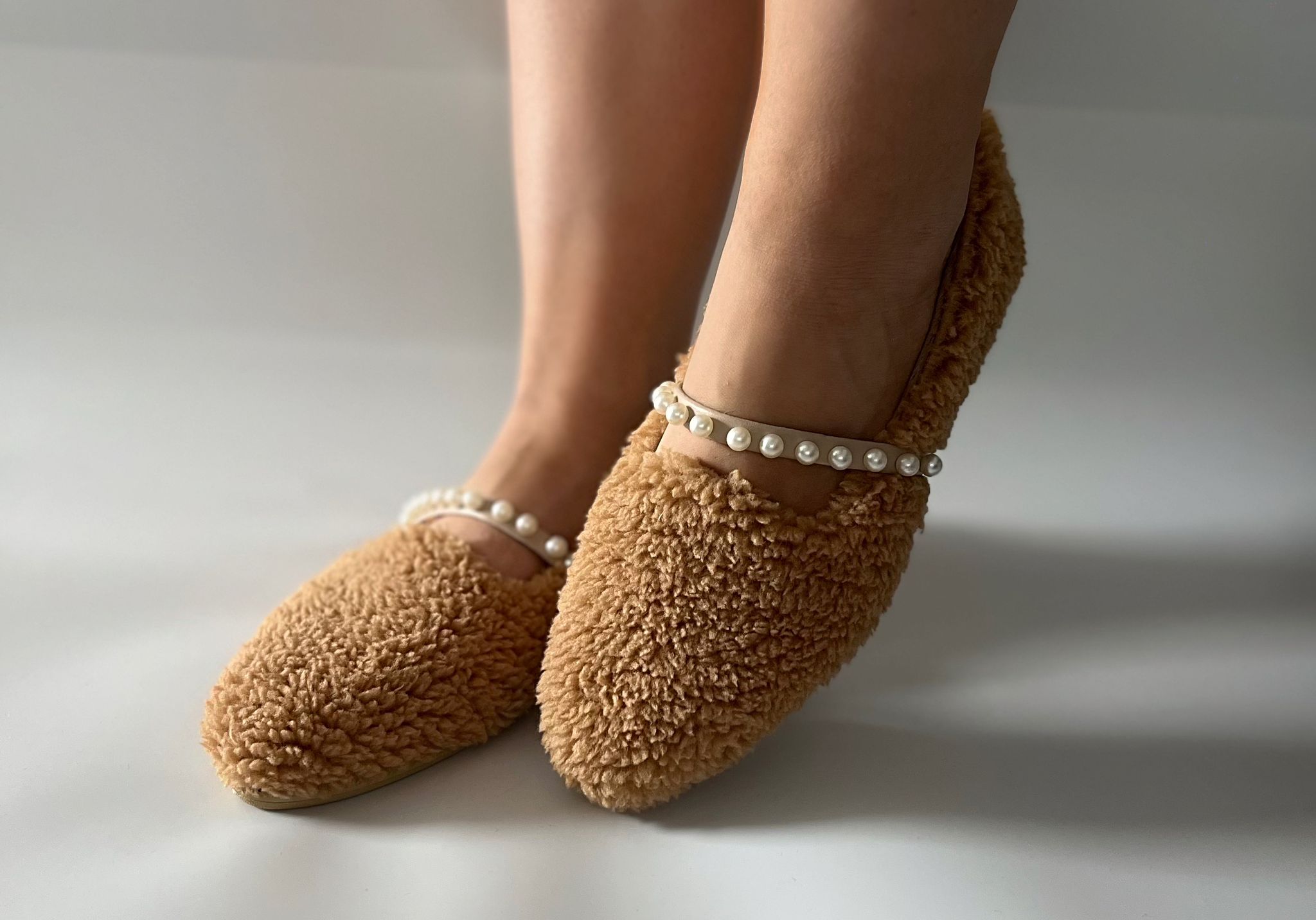 KADIN TEDDY İNCİ DETAYLI GÜNLÜK BABET