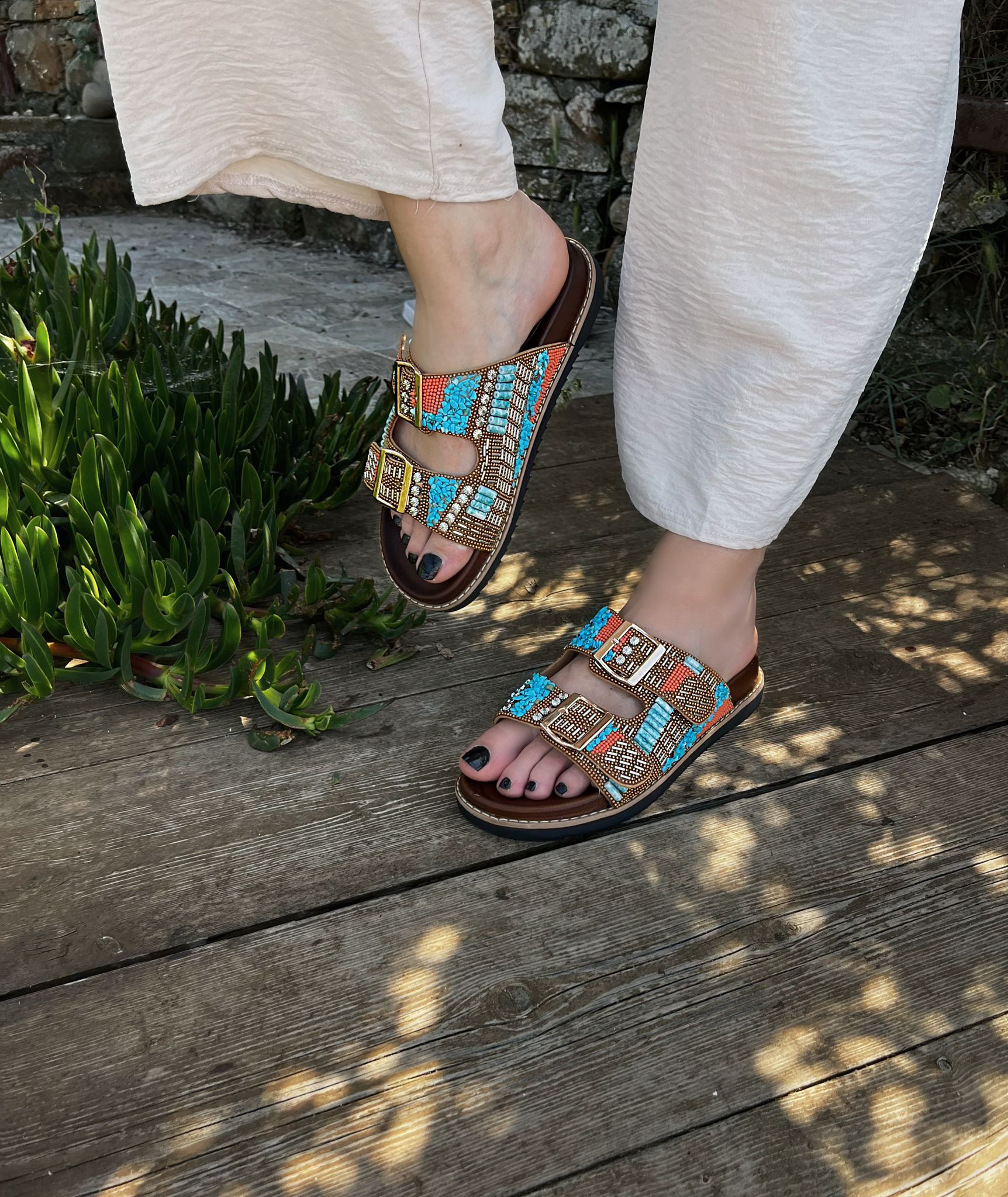 YÜKSEK KALİTE TAŞLI KADIN TERLİK